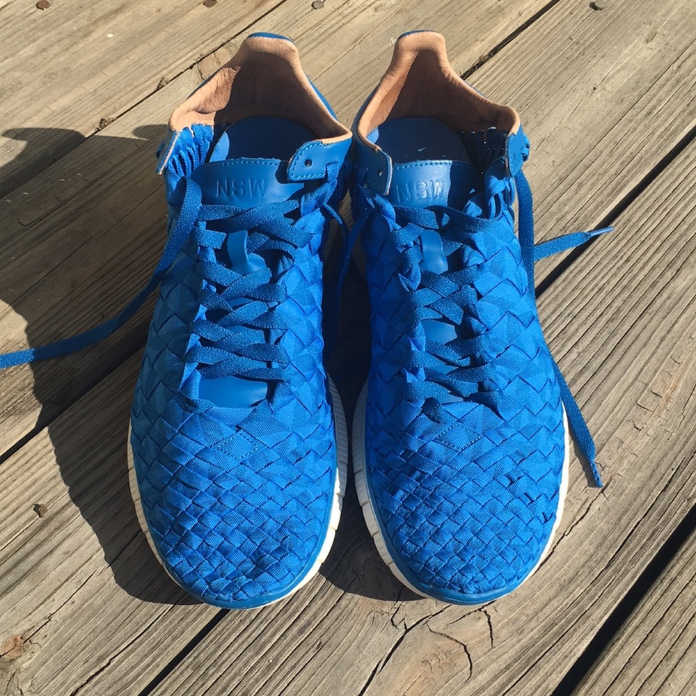 Nike Free Inneva Woven SP Blue Sz 10.5 - Picture 2 of 7